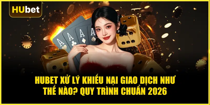 Hubet xử lý khiếu nại giao dịch như thế nào? Quy trình chuẩn 2026